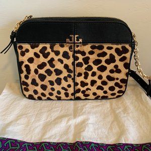Tory Burch Ivy Leopard Crossbody